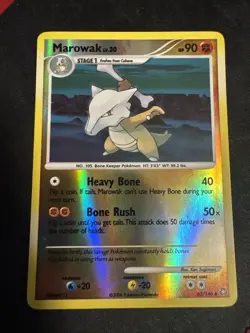 Marowak 63/146 Reverse Holo D&P - Legends Awakened Uncommon Pokemon TCG - Image 1