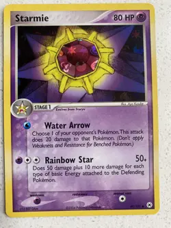 Pokemon Starmie 49/101 EX Hidden Legends Holo TCG Pokemon Card 2004 - Image 1