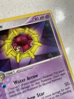 Pokemon Starmie 49/101 EX Hidden Legends Holo TCG Pokemon Card 2004 - Image 3