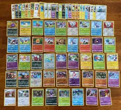 Lot of 72 Pokemon TCG Card 2021 Chilling Reign - 44 Holo/Rev Holos; 28 Reg Rares - Image 1