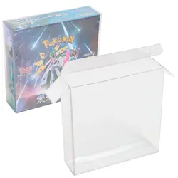 5x Clear Protectors Case Box for Pokemon Japanese Booster Expansion Box Display - Image 1