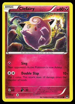 Clefairy 81/122 Common BREAKpoint Tomokazu Komiya Pokemon Card - Image 1