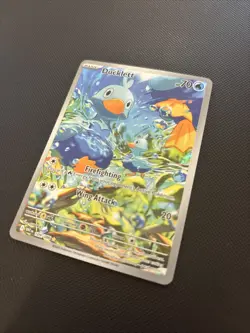 Pokemon TCG Ducklett White Flare Illustration Rare Card 109/086 - Pack Fresh - Image 2