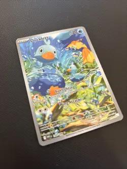 Pokemon TCG Ducklett White Flare Illustration Rare Card 109/086 - Pack Fresh - Image 3