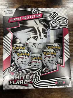 Pokemon TCG White Flare Binder Collection - Sealed - Image 1