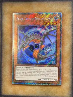 Yugioh Black Dragon Collapserpent RA04-EN204 Platinum Secret Rare 1st Ed NM - Image 1