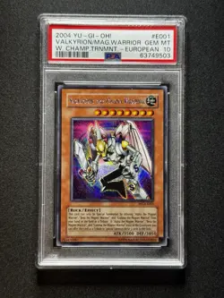 PSA 10 Yugioh Valkyrion the Magna Warrior #WC4-E001 Prismatic Secret Rare POP 9! - Image 1