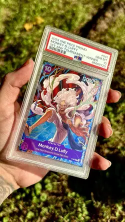 PSA 10 Monkey D Luffy First Anniversary Winner - Image 1