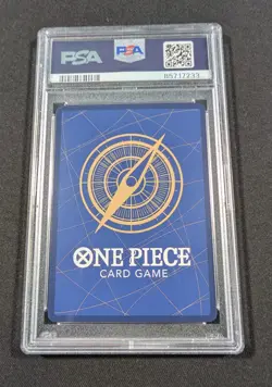 One Piece Japanese Holo Monkey D. Luffy P-041 PSA 10 GEM MINT 1st Anv. Promo - Image 2