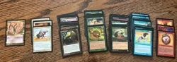 MAGIC THE GATHERING CARD GAME MIRAGE LOT OF 178 DIFFERENT MTG 1996 - Image 1