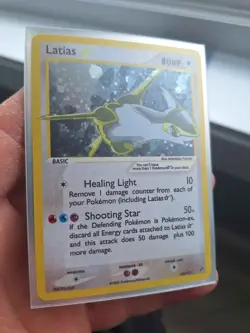 Latias GOLD STAR Fan Art, DIY Custom Card, For Display Only - Image 2