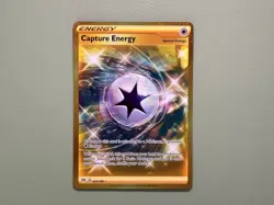Capture Energy 201/189 Gold Secret Rare Darkness Ablaze Pokemon Card - Image 3