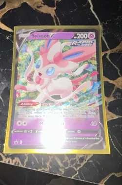 Sylveon V SWSH202 SWSH: Sword & Shield Promo Cards Holo - Image 1
