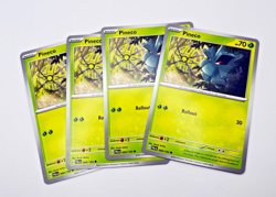 Pokemon Cards 2023 Paldea Evolved Playset Pineco 004/193 x4 4x - Image 1