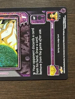 Broly’s Legendary ki Explosion Dragon Ball GT Z FOIL Rare Card DBZ Score CCG - Image 4