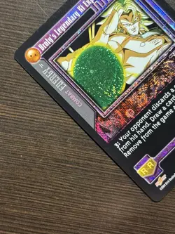 Broly’s Legendary ki Explosion Dragon Ball GT Z FOIL Rare Card DBZ Score CCG - Image 5