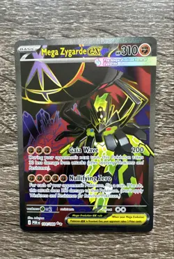 Pokemon Mega Zygarde EX Full Art Holo English Card 104/088 HP310 - Image 1
