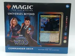 Magic The Gathering Universes Beyond - Doctor Who Timey-Wimey - Commander Deck - Image 1