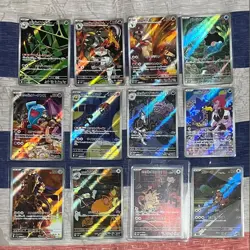 Pokemon Japanese Card The Glory of Team Rocket AR Full Set of 12 Card SV10 NM - Image 1