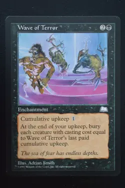 Magic The Gathering MTG WAVE OF TERROR Weatherlight LP Lightly Played - Image 1