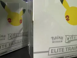 Pokemon Celebrations Elite Trainer Box ETB 25th Anniversary Sealed Lot Of 2 - Image 2