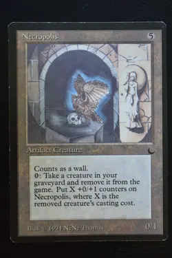Magic The Gathering MTG NECROPOLIS The Dark LP Lightly Played - Image 1
