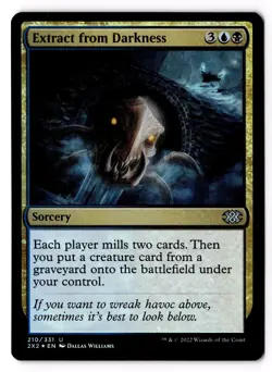 Extract from Darkness 210 Double Masters 2022 Foil LP - Image 1