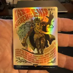 Last March of the Ents (Borderless Poster Foil) Lord of the Rings NM 739 - Image 1
