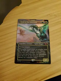 Ureni of the Unwritten 0009 Mythic Borderless Foil Tarkir Commander MTG NM - Image 1