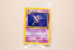 Pokemon 1999 Haunter First Edition Fossil 21/62 Non-Holo - Image 1