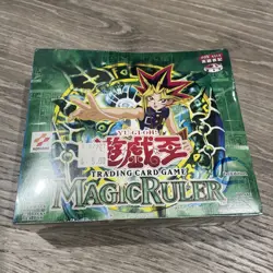 yugioh Asian English Magic Ruler 1st ed Booster Box Sealed - read - Box Damaged - Image 1
