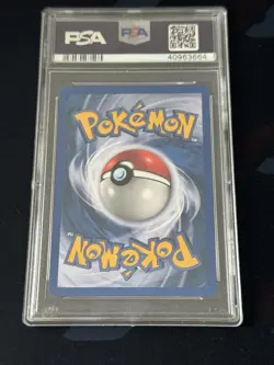 2000 POKEMON NEO GENESIS 1ST ED #19 METAL ENERGY-HOLO PSA 9 *small chip in slab* - Image 2