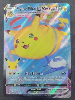 DMG Flying Pikachu VMAX 007/025 Ultra Rare Celebrations Pokemon TCG - Image 1