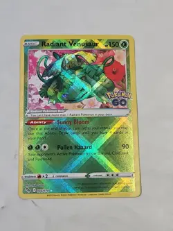 Pokemon TCG | Radiant Venusaur #004/128 Holo | NM - Image 1