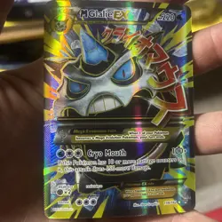 M Glalie EX 156/162 Pokemon BREAKthrough Rare Ultra Near Mint (NM) 2015 - Image 1