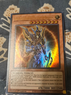 Black Luster Solider - Envoy Of The Beginning Ultra Rare MAMA-EN047 Yugioh - Image 2