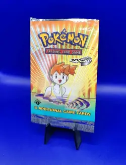 Pokemon Gym Heroes 1st Edition EMPTY Booster Pack Misty Vintage WOTC TCG 1999 - Image 3