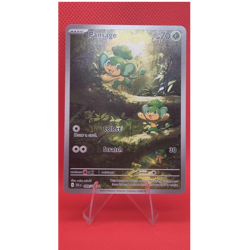 Pokemon TCG Pansage 089/086 Sv: Black Bolt Illustration Rare Holo HP 70 Eng - Image 1