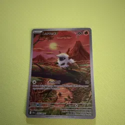 Pokemon TCG Larvesta 099/086 Sv: Black Bolt Illustration Rare Full Art Holo - Image 1