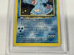 POKEMON FERALIGATR 2000 NEO GENESIS 1ST EDITION #5 HOLO PSA 9 - Image 2