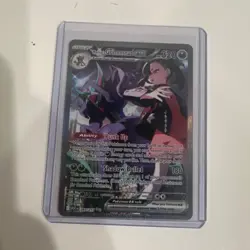 Pokemon Marnie’s Grimmsnarl ex 287/217 Sword & Shield Full Art Ultra Rare Holo - Image 1