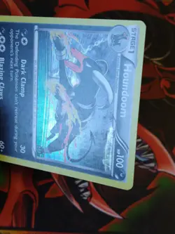 Houndoom - 56/101 - Holo Rare - Plasma Blast Pokemon TCG MP - Image 2