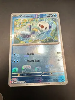 Pokemon Oshawott 021/086 Master Ball Reverse Holo - Image 1
