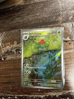 Pokemon TCG Ivysaur Scarlet & Violet 151 IR #167/165 - Image 1