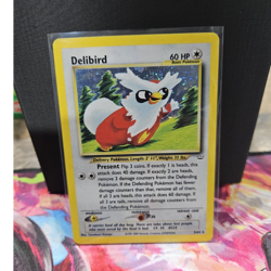 Pokemon Delibird Holo Rare Neo Revelation 05/64 Unlimited Edition 60 HP - Image 1