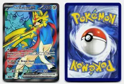 HOP'S ZACIAN EX JOURNEY TOGETHER 176/159 NM ULTRA RARE POKEMON - Image 1