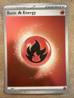 Pokemon Basic Fire Energy 002 holo ME 2.5: Ascended heroes - Image 1