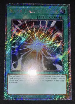 Yugioh Super Polymerization RA03-EN053 Platinum Secret Rare 1st Ed NM w/Tracking - Image 3