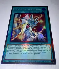 Yu-Gi-Oh! The Gaze of Timaeus (Collector's Rare) Maze of Muertos 1st Edition NM - Image 1