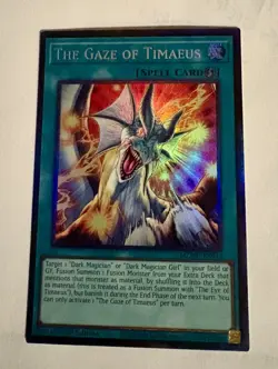 Yu-Gi-Oh! The Gaze of Timaeus (Collector's Rare) Maze of Muertos 1st Edition NM - Image 2